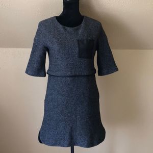 Madewell Wool Blend Dress - image 1